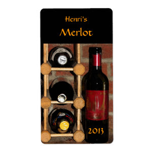 Étiquette Bouteilles à vin