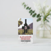 Étiquette Bouteilles de Vin | Vignoble | Dégustati (Debout devant)