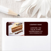 Étiquette Boutique de gâteau de dessert moderne (En situation)