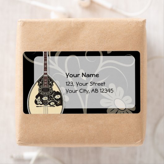 Étiquette Bouzouki (En situation)