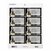 Étiquette Bouzouki (Feuille entière)