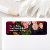 Étiquette Bowl avec Peonies & Roses Van Gogh Art (En situation)