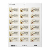 Étiquette Boxer ~ Tan Feuille Motiff (Feuille entière)