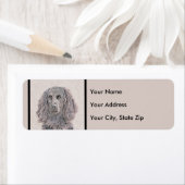 Étiquette Boykin Peinture Espagnole - Cute Original Chien Ar (En situation)