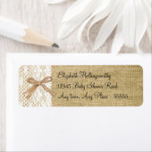 Étiquette Bracelet et dentelle (En situation)