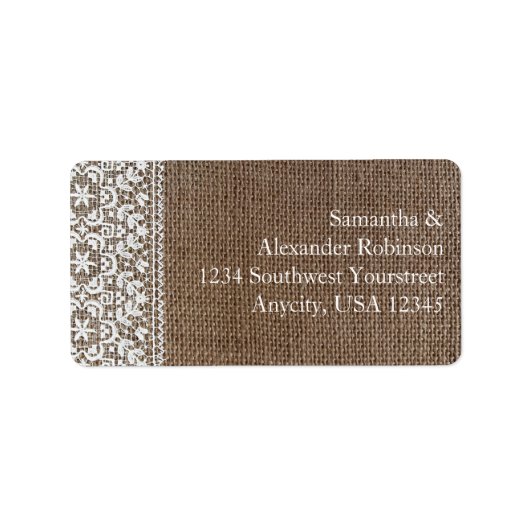 Étiquette Bracelet simple et dentelle (Devant)