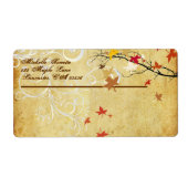 Étiquette Branche de l'érable PixDezines (Devant)