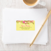 Étiquette Branche de lunettes (En situation)