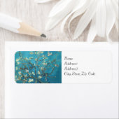 Étiquette Branches avec fleurs d'amandes par Van Gogh (En situation)