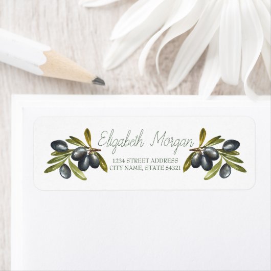 Étiquette Branches botaniques (En situation)