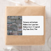 Étiquette Brickwork pour Mason ou Couche de brique (En situation)