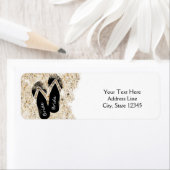 Étiquette Bride Flip Flop Sandales Summer Beach Fête des mar (En situation)