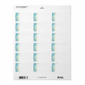 Étiquette BRIDE & GROOM Mariage Imprimer votre propre Étique (Feuille entière)