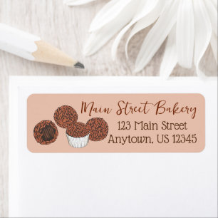 Étiquette Brigadeiros Brésil Chocolat Vente de gâteaux