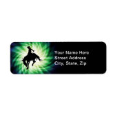 Étiquette Bronco ; Rodéo ; Cool (Devant)