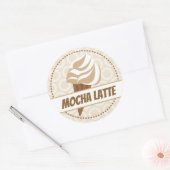 Étiquette Brown Cercle de glace (Enveloppe)