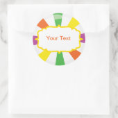 Étiquette Buffet de sucrerie de sucrerie géante (Sac)