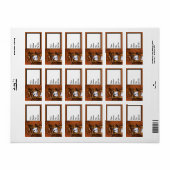 Étiquette Bulldog (Feuille entière)