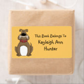 Étiquette Bulldog Boplate (En situation)