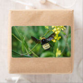 Étiquette Bumble Bee en vol (En situation)