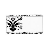 Étiquette Bumble musical Bee Damask Frontières Livraison (Devant)