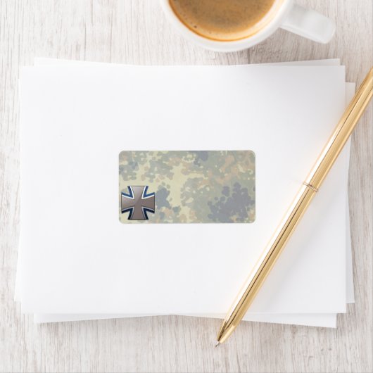 Étiquette Bundeswehr (En situation)