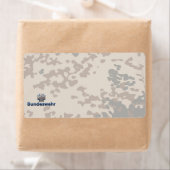 Étiquette Bundeswehr Emblem (En situation)