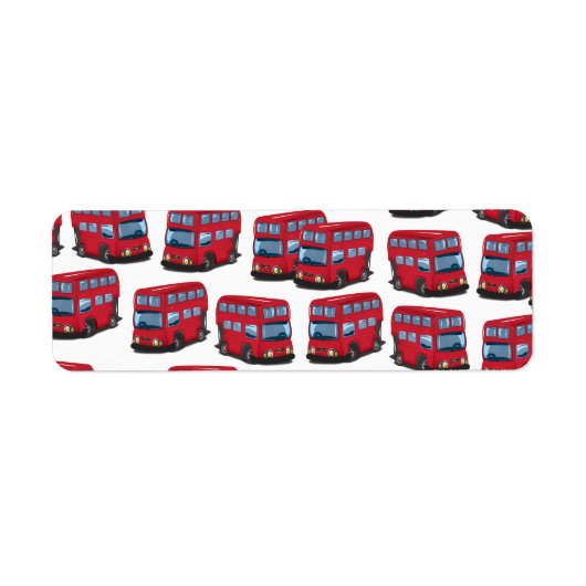 Étiquette Bus de Londres (Devant)