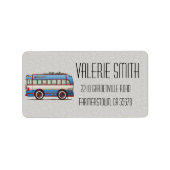 Étiquette Bus Tour (Devant)