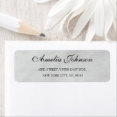 Étiquette Business Logo Custom Return Address Label (En situation)