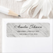 Étiquette Business Logo Custom Return Address Label (En situation)