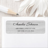 Étiquette Business Logo Custom Return Address Label (En situation)