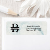 Étiquette Business Logo Custom Return Address Label (En situation)