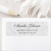 Étiquette Business Logo Custom Return Address Label (En situation)
