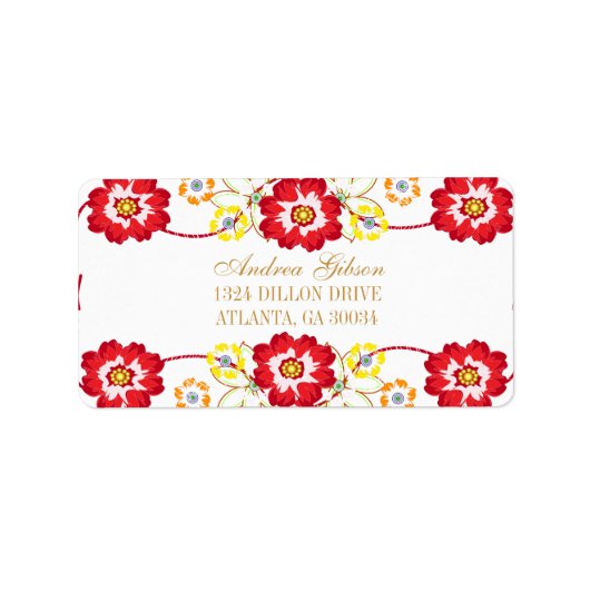 Étiquette Cabane tropicale (Devant)