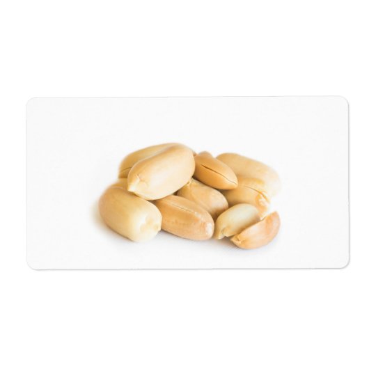 Étiquette cacahuètes (Devant)