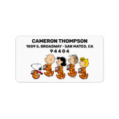 Étiquette cacahuètes | Espace (Devant)