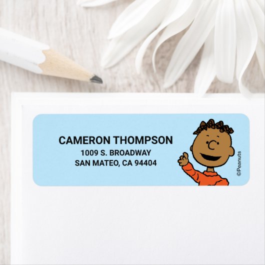 Étiquette cacahuètes | Franklin (En situation)