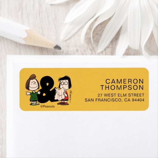 Étiquette cacahuètes | Pepperment Patty & Marcie (En situation)