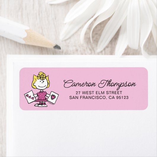 Étiquette cacahuètes | Saint Valentin | Sally Valentines (En situation)