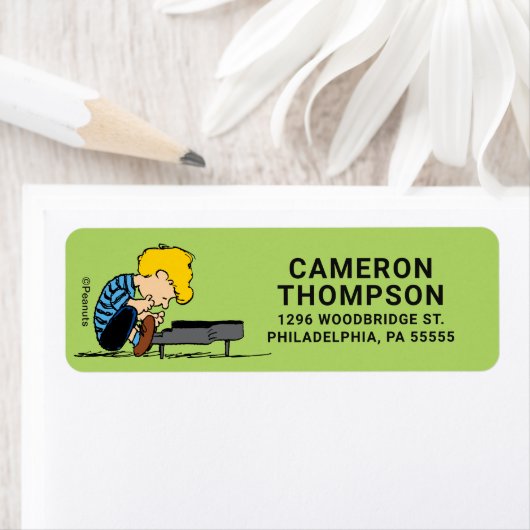 Étiquette cacahuètes | Schroeder (En situation)