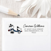 Étiquette cacahuètes | Snoopy & Charlie Brown Winter Scarf (En situation)