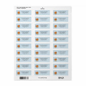 Étiquette cacahuètes | Snoopy Halloween Nap (Feuille entière)