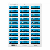 Étiquette cacahuètes | Snoopy Joue Au Tennis (Feuille entière)