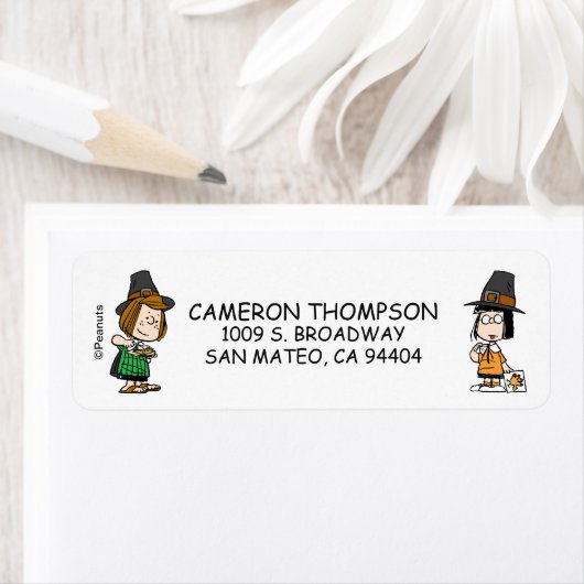 Étiquette cacahuètes | Thanksgiving Pepperment Patty (En situation)