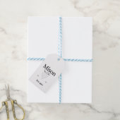 Étiquette cadeau (Avec de laficelle)
