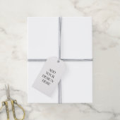 Étiquette cadeau (Avec de la ficelle)