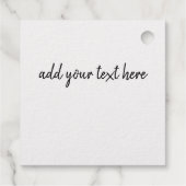 Étiquette-cadeau 16e siècle Celtic Knot Capitale décorative C (Dos)