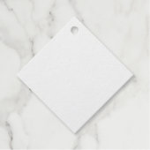 Étiquette-cadeau 1er anniversaire & Baptême Boys Blue Bow Merci (Devant)