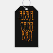 Étiquette cadeau Abracadabra (Devant)